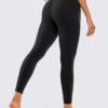 CRZ YOGA Womens Naked Feeling Workout 7/8 Yoga Leggings - 25 Inches High Waist Tight Pants
