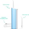 quip Water Flosser with Replacement Tip - Cordless Water Flosser with Adjustable Pressure - Teeth Cleaner Pick with 360 Degree Rotating Replaceable Tip, Rechargeable Water Dental Pick - Sky Blue