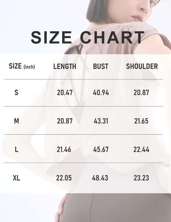 Loovoo Women's Open Back Workout Crop Tops Short Sleeve Yoga Shirts Cute Athletic Running Casual Backless Top Loose Fit