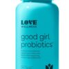 Love Wellness Good Girl Probiotics | Women's Vaginal Health Supplement | Vaginal Probiotics for Women pH Balance & Urinary Tract Health | Support Vaginal Odor & Flora | 60 Count
