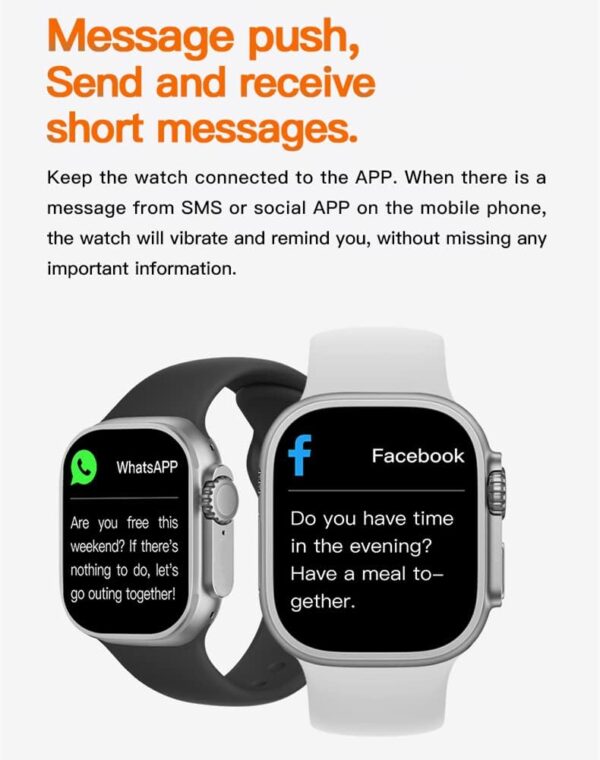 Smart Watch for Men Women Android iPhone Compatible, 2.09'' Smartwatch Fitness Tracker Watch with Heart Rate Blood Oxygen Sleep Monitor Pedometer Bluetooth Call SMS & 2 Bands (Black)