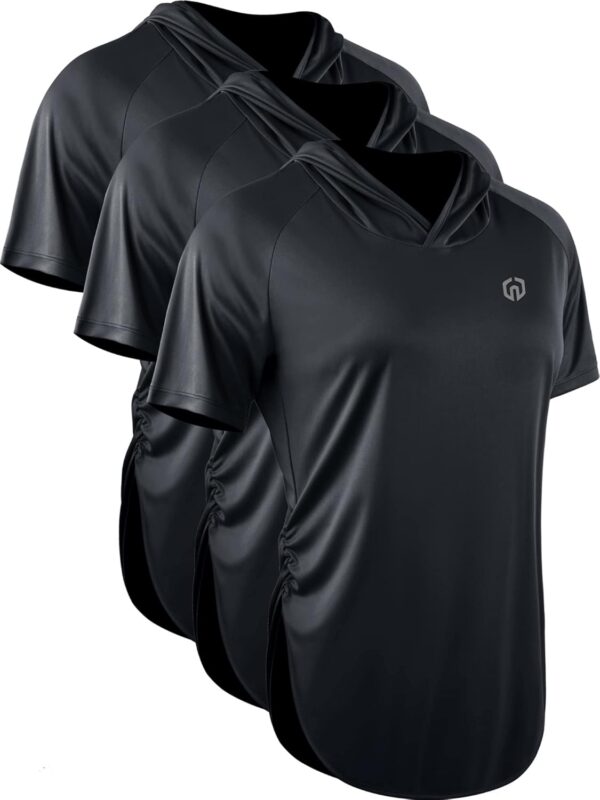 NELEUS Women's Sun Protection Running Shirts Workout Athletic Shirts with Hoods