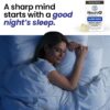 NeuroQ Sleep Now - Natural Sleep Support Supplement - Maintain Healthy Sleep Cycles & Brain Function - Melatonin & L-Theanine - Non-Habit Forming - 30 Mint Oral Strips