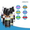 YEOUTH Skin Care Set: Hyaluronic Acid Serum for Face, Vitamin C Serum, Facial Toner, Under Eye Gel, Face Cream, Skincare Gift Set for Women & Men 5-Piece