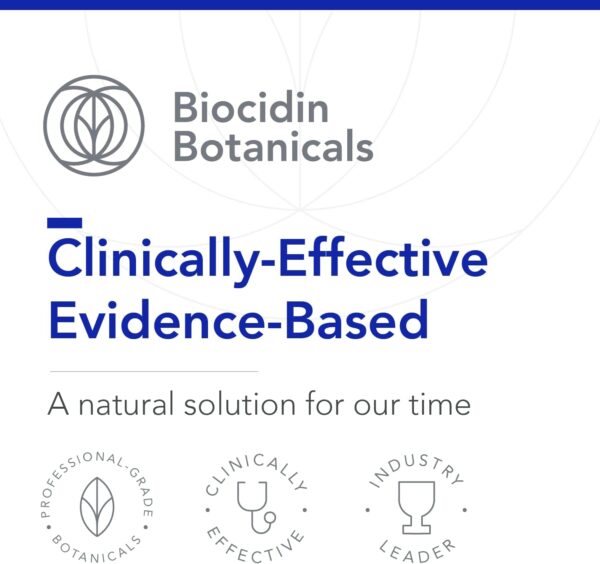 Bio-Botanical Research Biocidin Dentalcidin LS Liposomal Oral Rinse - Fluoride Free Mouth Wash & Plaque Remover - Support Healthy Gums & Oral Microbiome - for Adults & Kids 2+ (1oz)