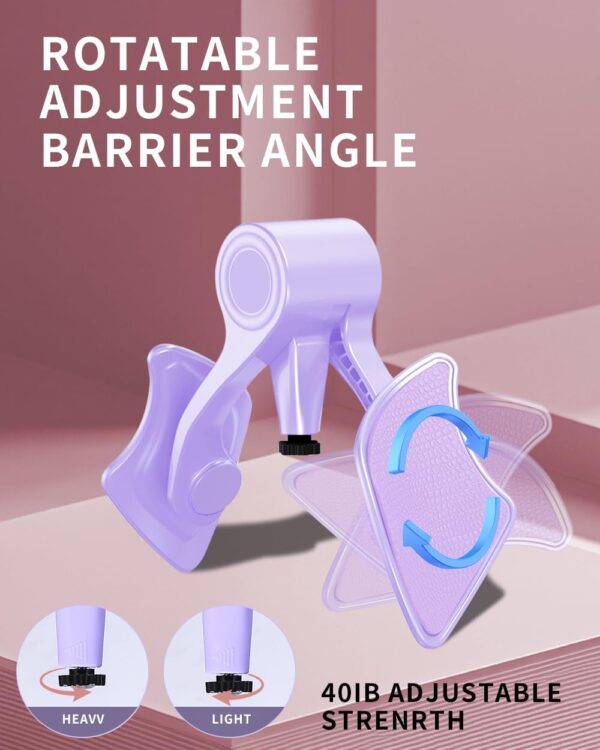 Thigh Master Thigh Exerciser for Women, Enhanced Resistance Hip Trainer Kegel Pelvic Floor Exercise Devices，Inner Thigh Exerciser Workout Equipment for Women Men