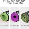 Yoga Mat Bag - Waterproof, Multi Pockets, Adjustable Strap, Fit for 1/4" 1/3" 1/2" Thick Yoga Mat, Storage for Most Yoga Accessories - Perfect Tote Carrier for Yoga, Gym, Travel