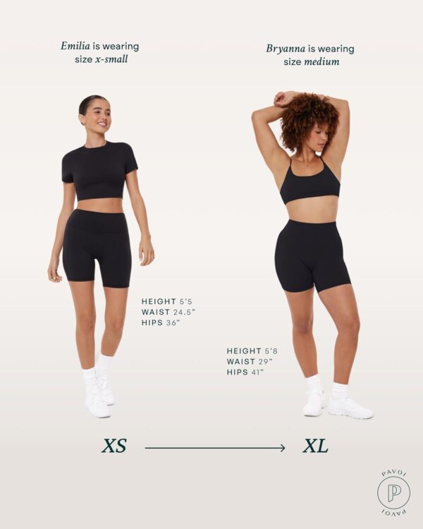 PAVOI ACTIVE High Waisted Buttery Soft Shorts for Women | Pilates Yoga Sculpting 6-Inch Biker Shorts Women | LuxeCloud