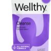 Wellthy Full Body Detox and Immune Support - Advanced Digestive Health, Gut Cleanse and Bloating Relief - All Natural Formula with Milk Thistle, Dandelion Extract and L-Carnitine | 30-Day Supply