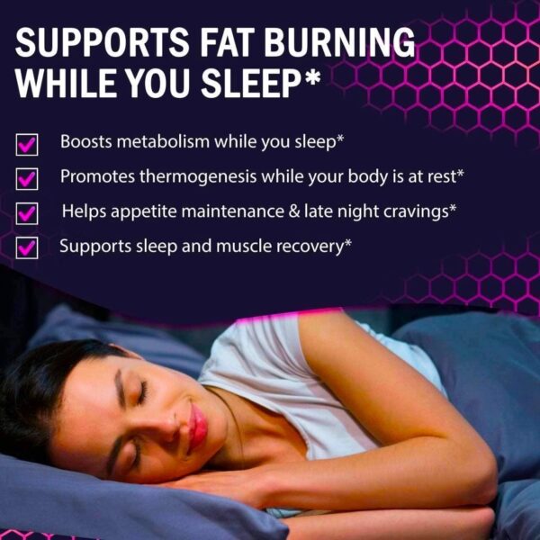 (2 Pack) Night Time Weight Loss Pills for Women - Advanced Weight Loss Supplement - Fat Burners for Women - Diet Pills That Work Fast - Belly Fat Burner - Appetite Suppressant - Made in USA