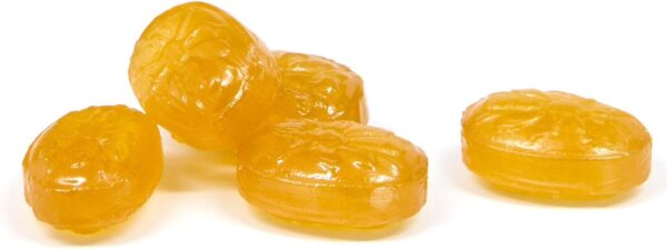 Honees Filled Menthol Cough Drops, Honey, Menthol & Eucalyptus Cough Drops- Natural Sore Throat Relief - Nothing Artificial -Throat Lozenges, Non-GMO, Gluten Free (1 Pack –20 Drops)