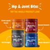 Zesty Paws Hip and Joint Supplement for Dogs - Glucosamine with Chondroitin, MSM, Vitamins C and E Dog Joint Relief - Mobility Bites Bacon – 90 Count