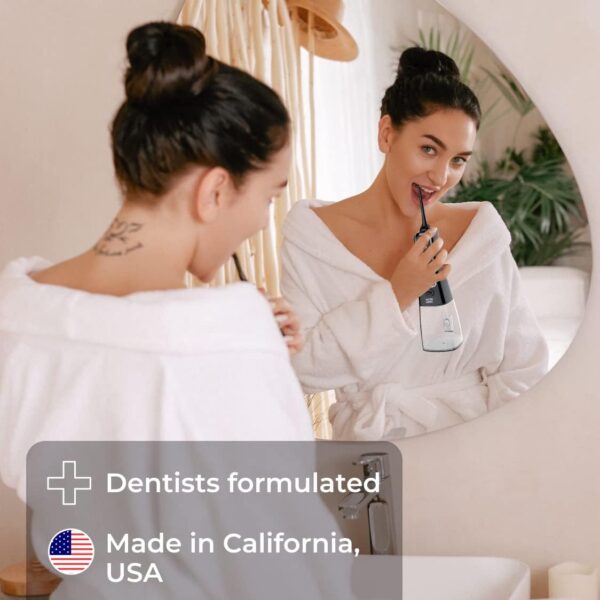 Concentrated Irrigant, Gum Care | Water flosser Rinse & mouthwash| Add to Water Flossers | Fruit Flavor | Pack of 2 = 372 fl.oz | Alcohol Free, Fluoride Free. Made in USA