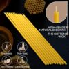 45 Pack Set Pure Beeswax Taper of Natural Wax – 7 inch Honey Scented Aroma – Healthy Beeswax for Religious Home Meditation Party and DIY Purposes 1101415