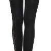 romansong Women's Mesh Leggings Yoga Pants with Pocket, Non See-Through Capri High Waisted Tummy Control 4 Way Stretch