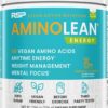 RSP NUTRITION AminoLean Natural Pre Workout Powder, Sucralose Free Amino Energy with No Artificial Dyes, Vegan BCAAs and Weight Management, Pineapple Coconut, 25 Serv