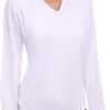 COOrun Workout Shirts for Women Long Sleeve Yoga Tops Casual Hiking Tee Shirt Athletic Breathable Top Quick Dry