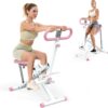 61oZULIBIL._AC_SL1500_.jpg Squat Machine for Home, Squat Ride / Rowing Machine with Adjustable Resistance, Foldable Exercise Equipment, Glute & Leg Cardio Workout Machine