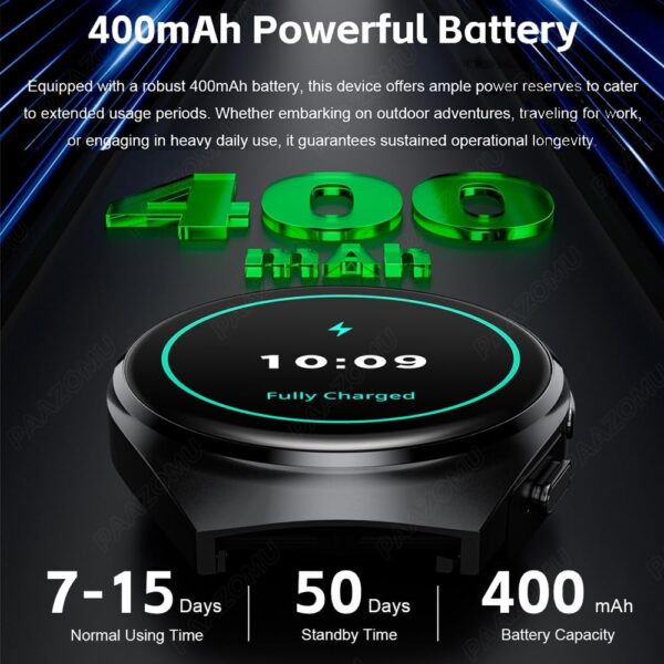 Smart Watch with Wireless Earbuds, Bluetooth Call Watches for Men 1.53" Steel Material Ultra-Thin Body 9D Sound Effects,Fitness Tracker Sports Watch, Compatible iPhone Android (96 Silver)