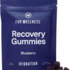 Electrolyte Recovery Gummies™ Blueberry Flavor Hydration Gummies with VitaBlue® Blueberries & Electrolytes - Exercise Recovery, Energy Boost, Replenishment & Antioxidants Non-GMO, Vegan, Gluten-Free