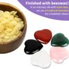 NatureWonders 8 Crystal Hearts 1.4" (Booklet, Pouch, Gift Box) Chakra Stone, Healing Crystal, Palm Thumb Stone, Powerful & Popular, All Natural, Finished with Beeswax, Meditation, Energy Healing Reiki