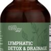 Earth Harmony Lymphatic Drainage Drops, Lymph Detox - Supplement with Soursop, Cat's Claw Bark, Astragalus, Wormwood, Lymph Node Detox, Lymphatic Support Cleanse (2 Oz)