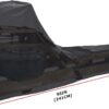 Rowing Machine Cover, Fitness Equipment Protective Cover and Oxford Waterproof Fabric are The Ideal Choice for Indoor and Outdoor use（Black）
