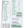 Davids Hydroxi Fluoride Free Nano Hydroxyapatite Toothpaste for Remineralizing Enamel & Sensitive Relief, Whitening, Antiplaque, SLS Free, Natural Peppermint, 5.25oz, Made in USA