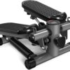 61pb2rKV4AL._AC_SL1197_.jpg Steppers for Exercise at Home, Mini Stair Stepper with Resistance Bands Workout Equipment Up to 300LBS Loading Capacity, Hydraulic Fitness Stepper with LCD Monitor