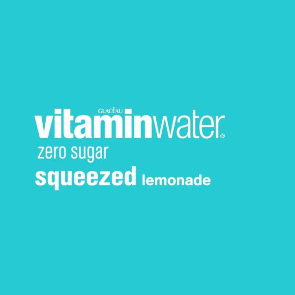 vitaminwater zero Squeezed, 16.9 fl oz, 6 Pack
