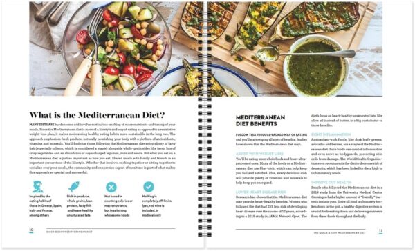 Good Housekeeping Quick and Easy 28-Day Mediterranean Diet; Delicious 30-minute recipes and a 28-day meal plan to help you lose weight, ward off diabetes, fight inflammation and boost your health.