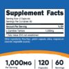 61plMHXykUL._AC_SL1500_.jpg Nutricost L-Carnitine Tartrate 1000mg, 120 Capsules - 500mg Per Capsule (60 Servings)