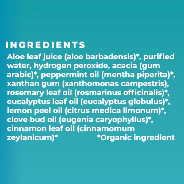 61pqi9uMsYL._SL1200_.jpg Essential Oxygen, Certified Organic Brushing Rinse, Combo, Peppermint, All Natural mouthwash, Dentist Recommended, Alcohol-Free Oral Care, 1 - 3 fl oz bottle and 1 - 16 fl oz bottle, BR (Pack of 2)