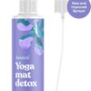 ASUTRA Yoga Mat Cleaner Spray (Peaceful Lavender), 4 fl oz - No Slippery Residue, Organic Essential Oils, Deep-Cleansing for Fitness Gear & Gym Equipment, Microfiber Towel Included