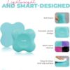 Yes4All 2PCS Yoga Knee Pads Extra Thick, Yoga Kneeling Pad for Pilates Exercise, 13/16 Inches Cushion Knees Elbow Mat Supplies for Women Men Fitness Travel