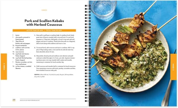 Good Housekeeping Quick and Easy 28-Day Mediterranean Diet; Delicious 30-minute recipes and a 28-day meal plan to help you lose weight, ward off diabetes, fight inflammation and boost your health.