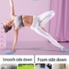 4Pcs Dual Sided Gliding Discs Core Sliders Ultimate Core Ab Fitness Trainer. Leg Exercise Gear for Gym, Home, Yoga, Pilates | Strengthen Abdomen, Burn Fat, Improve Balance