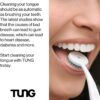 Tung Tongue Gel | Fresh Mint Tongue Cleaning Paste | Bad Breath and Halitosis | Mouth Odor Eliminator | Use with Tongue Brushes & Scrapers | Made in America (2 Pack)