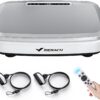 61r3YEkJCKL._AC_SL1500_.jpg MERACH Vibration Plate Exercise Machine, Vibration Plate for Lymphatic Drainage, Vibrating Plate Exercise Machine for Women Men, Workout Equipment for Home