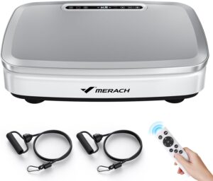 61r3YEkJCKL._AC_SL1500_.jpg MERACH Vibration Plate Exercise Machine, Vibration Plate for Lymphatic Drainage, Vibrating Plate Exercise Machine for Women Men, Workout Equipment for Home