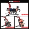 SPART Leverage Gym Machine, Multifunction Strength Training Workout Station, Plate Loaded Lever Gym with Multi Bench Press for Chest, Shoulder, Back, Core, Leg, Full Body Workout Machine for Home Gym
