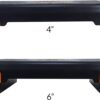 Adjustable Workout Aerobic Stepper Step Platform Trainer, 27-Inch, Multiple Colors