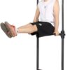 soges Power Tower Pull Up Bar Station, Free Standing Pull Up Rack Dip Station for Home Gym, Height Adjustable Home Strength Training Fitness Workout Equipment