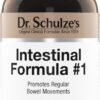 Dr. Schulze's Intestinal Formula #1 Colon Bowel Cleanse Laxative Capsules, 90 Count (90 Capsules) - Packaging May Vary