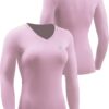 NELEUS Women's 3 Pack Compression Shirts Long Sleeve Yoga Athletic Running T Shirt
