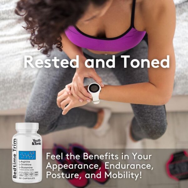 Youth & Tonic Sculpt Lean Cleanse – Feel Lighter & More Toned, Water Weight & Bloating Relief, Detox & Fluid Loss Support – Bedtime Trim, 15 Day Colon Cleanser, 90 Pills for Metabolism & Defined Body