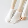4 Pairs Pilates Socks for Women Grip Socks Non Slip Yoga Socks Grippy Socks for Barre Hospital Ankle Socks