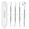 61sGcDfNgIL._SL1500_.jpg Dental Tools, Professional Plaque Remover Teeth Cleaning Tool Kit, Stainless Steel Dental Pick Tartar Scraper Tooth Cleaner, Oral Care Hygiene Set for Dentist Personal Pets with Storage Box