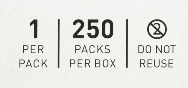 McKesson Oral Foam Swabs, Untreated, Gentle and Daily Oral Cleaning, Unflavored, 250 Count, 1 Pack