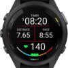 Garmin Forerunner 265S Running Smartwatch, Colorful AMOLED Display, Training Metrics and Recovery Insights, Black and Amp Yellow, 42 mm